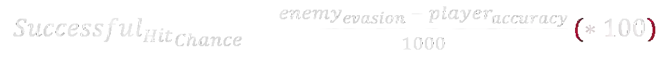 accuracy vs evasion relation formula