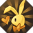 bunny outfit gesture